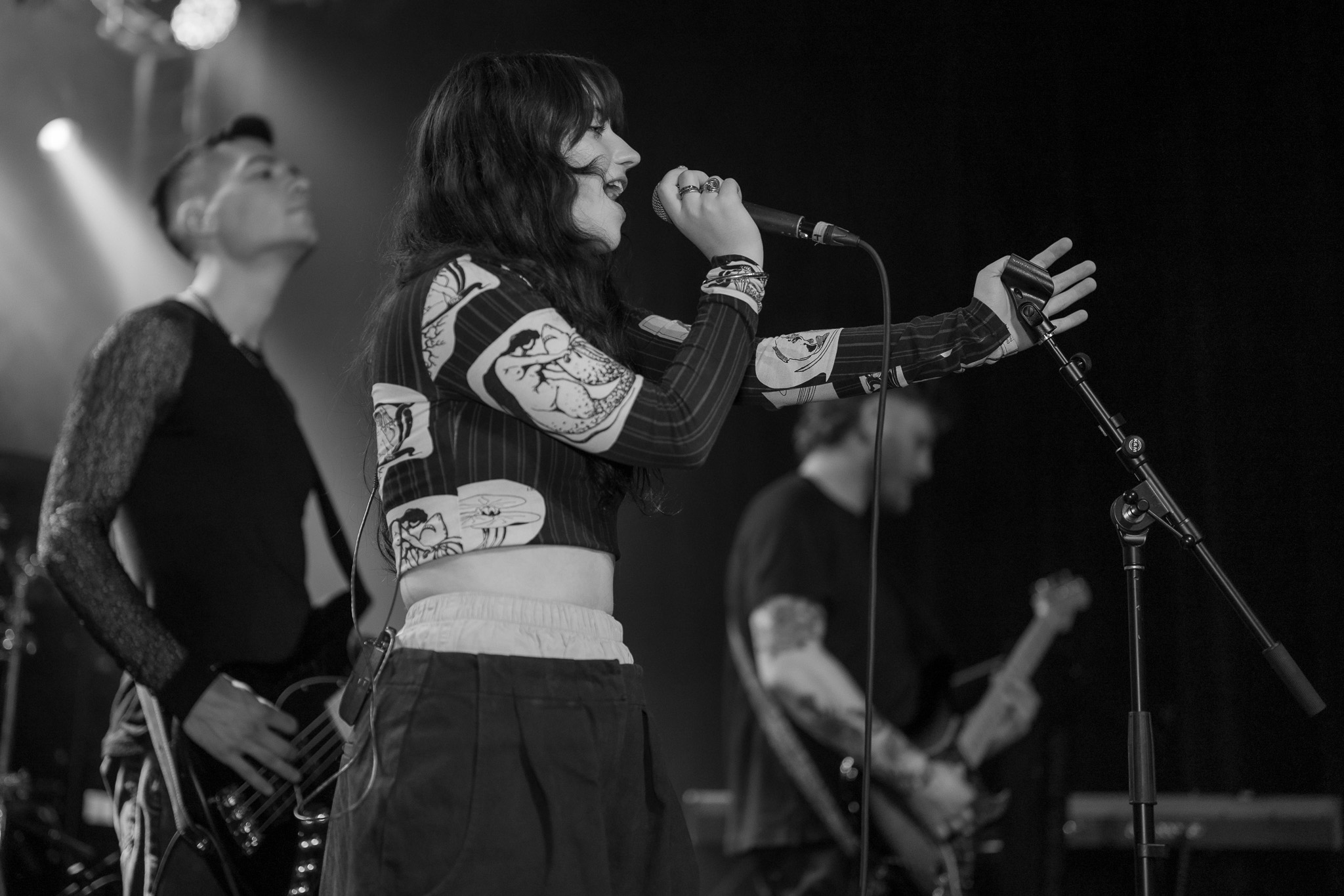 Waltzerr performing in a Seattle venue