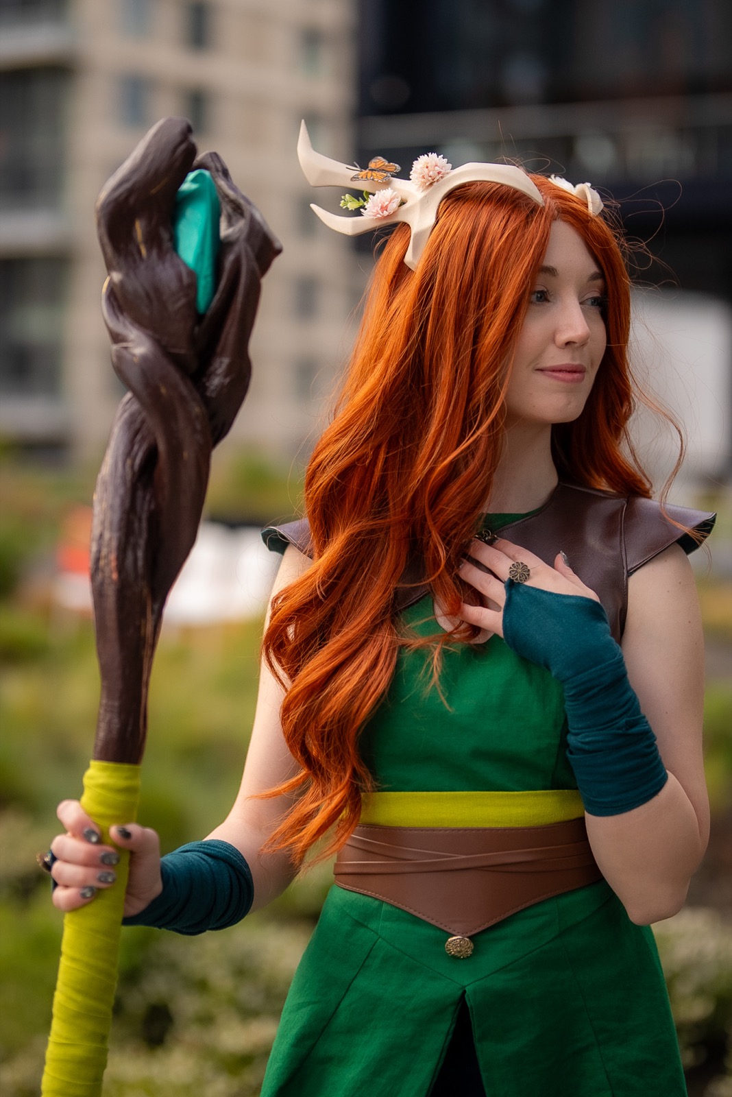 Cosplay portrait photographed in Seattle